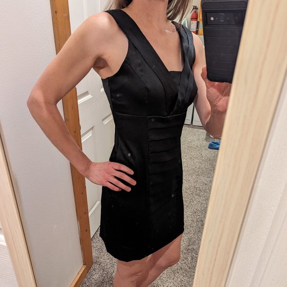 Kensie Black Cocktail Dress - Picture 3 of 11